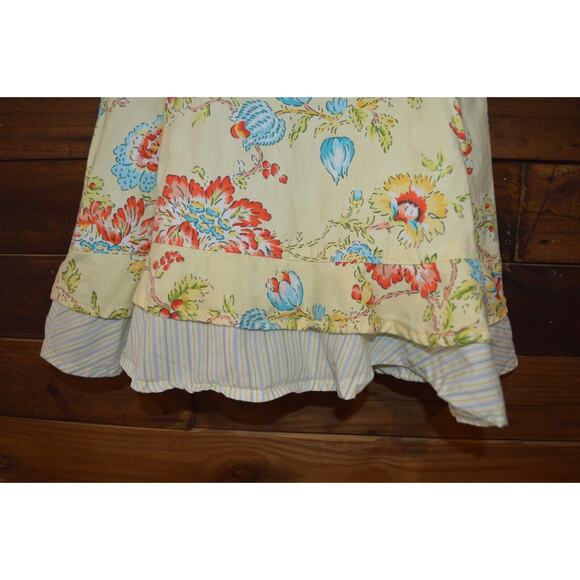 Baby Lulu Floral Dress Sleeveless Size 3T Spring Summer Ruffles - Picture 5 of 9